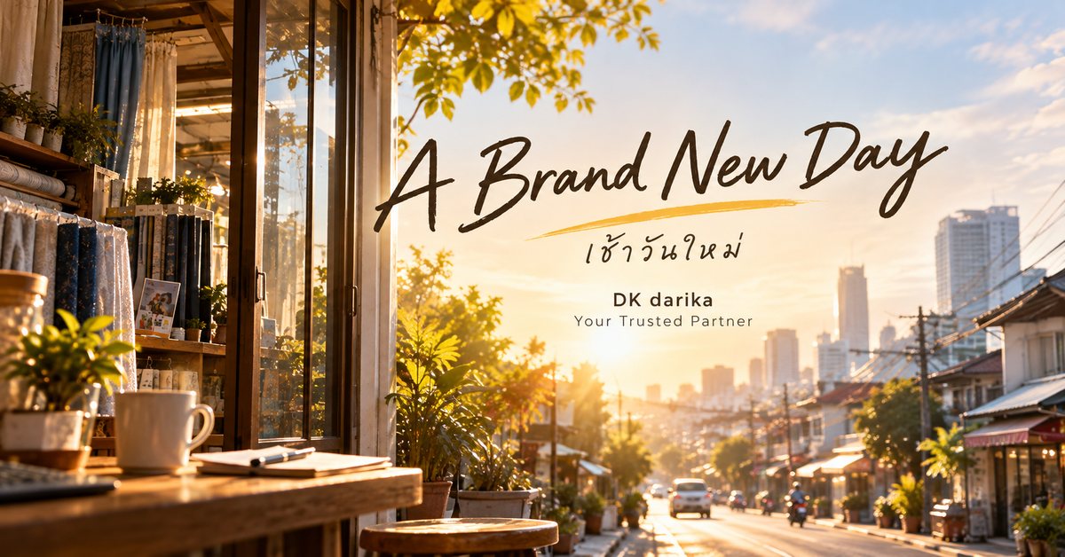 A Brand New Day | เช้าวันใหม่ — DK darika